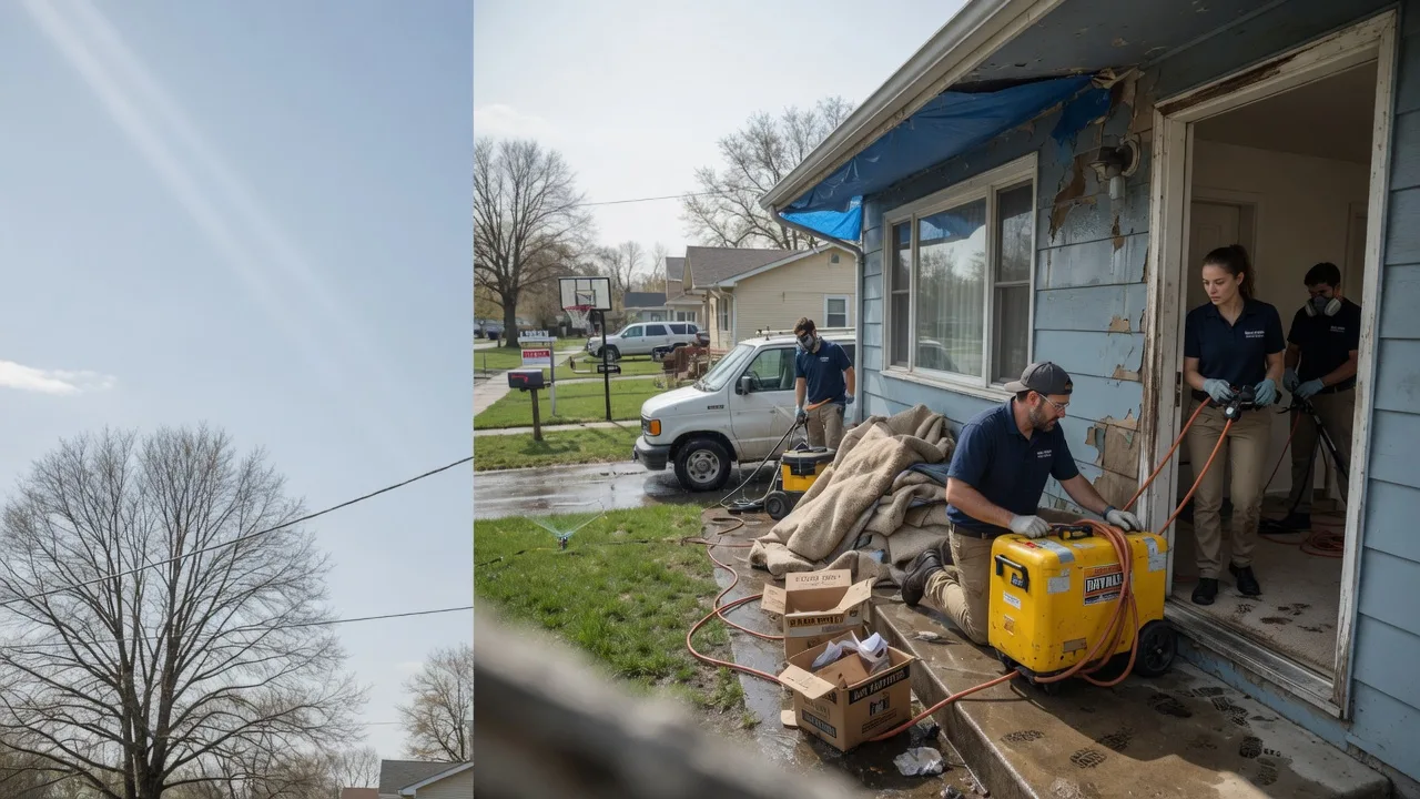 Basement Flood Cleanup in Willisburg, KY near me